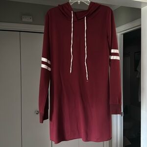 Sweatshirt raglan dress